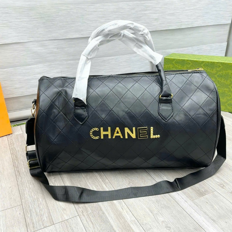 TÚI DU LỊCH , TÚI TRỐNG CHANEL,Túi xách da du lịch đeo chéo nam nữ cao cấp túi trống size lớn thời trang thể thao