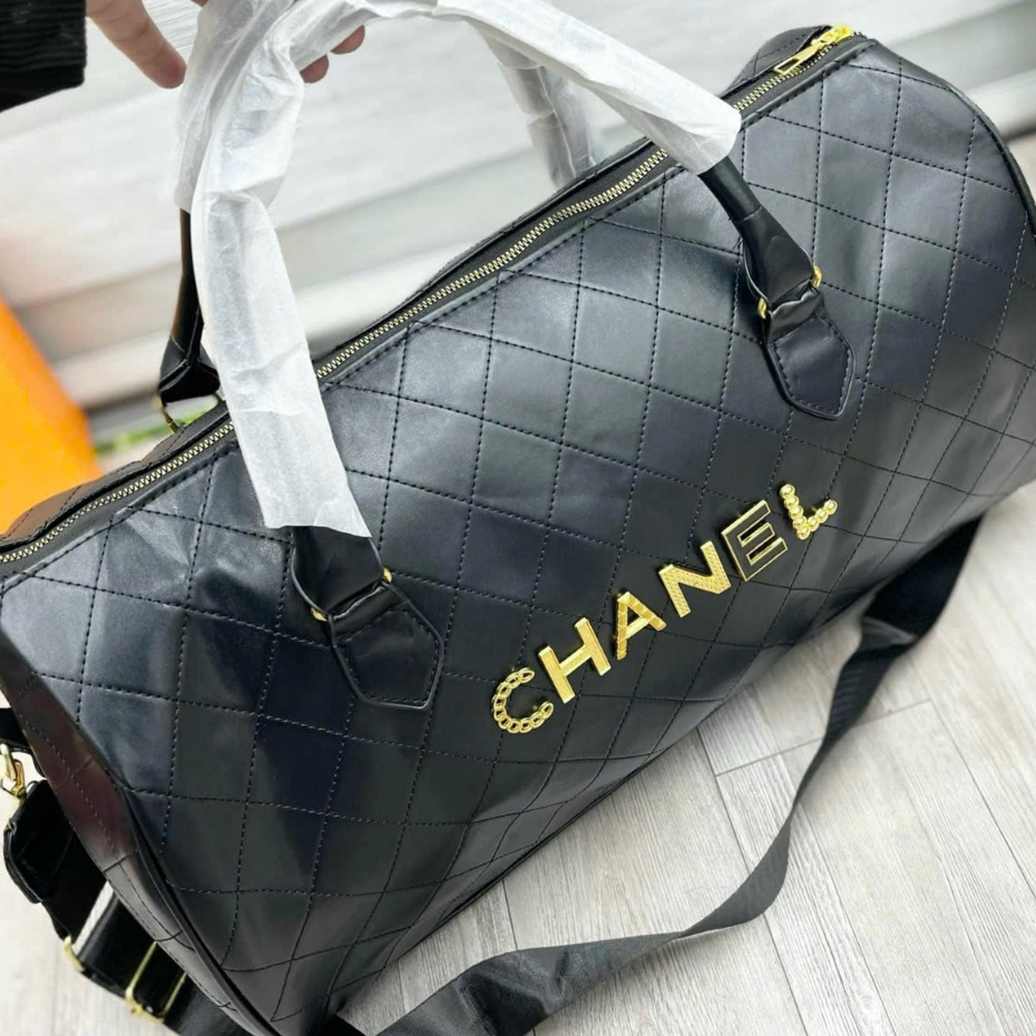 TÚI DU LỊCH , TÚI TRỐNG CHANEL,Túi xách da du lịch đeo chéo nam nữ cao cấp túi trống size lớn thời trang thể thao