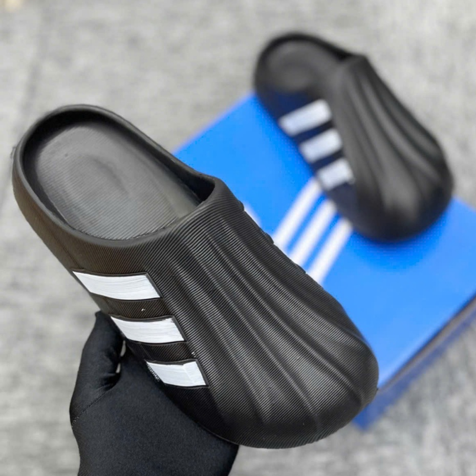 Adidas_Adifom Superstar Mule, Sục_Adidas 3 sọc, Giày Sục đạp gót ADIFOM Đen Trắng cao 4cm Full BOX (HỖ TRỢ ĐỔI SIZE)
