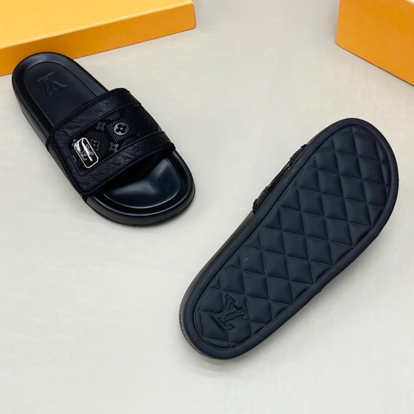 DÉP L V DÁN XÉ HOẠ TIẾT TAG LOGO KIM LOẠI ĐẾ PU ĐI ÊM CHÂN THOÁNG KHÍ CHỐNG NGẤM NƯỚC SIÊU TỐT FULL BOX