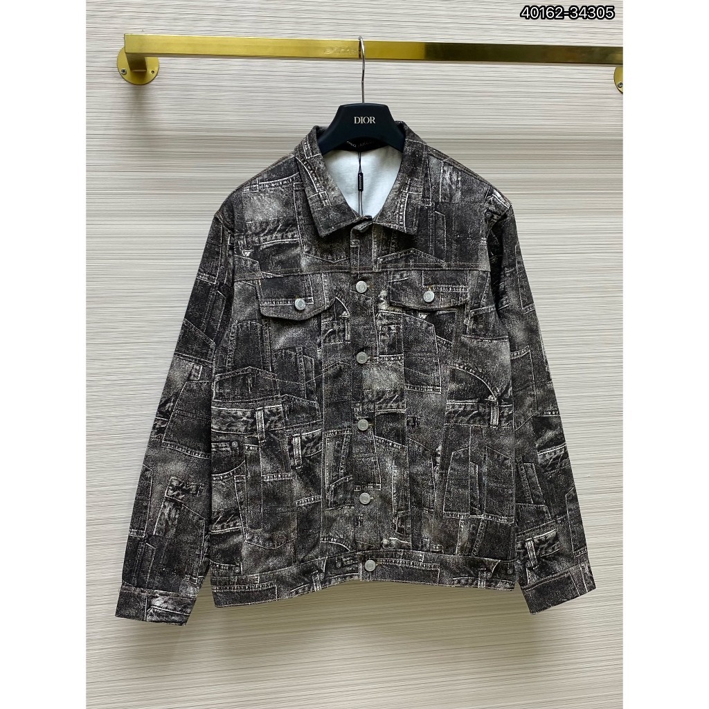 Áo Khoác Bò 2 vá hàng đẹp cho boy cháy phố, mẫu hottrend phong cách hàn quốc phối họa tiết cực đẹp new