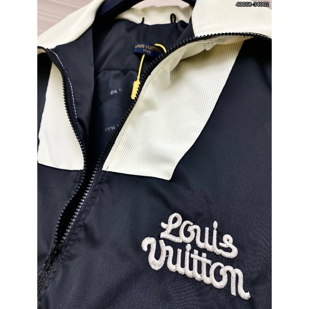 Áo Khoác Hoodie Lv Khóa Zip Phối LOGO Thêu Áo Chất Nỉ Cao Cấp - Áo Khoác Nam Nữ Hot Trend Boy Phố Hàn Quốc