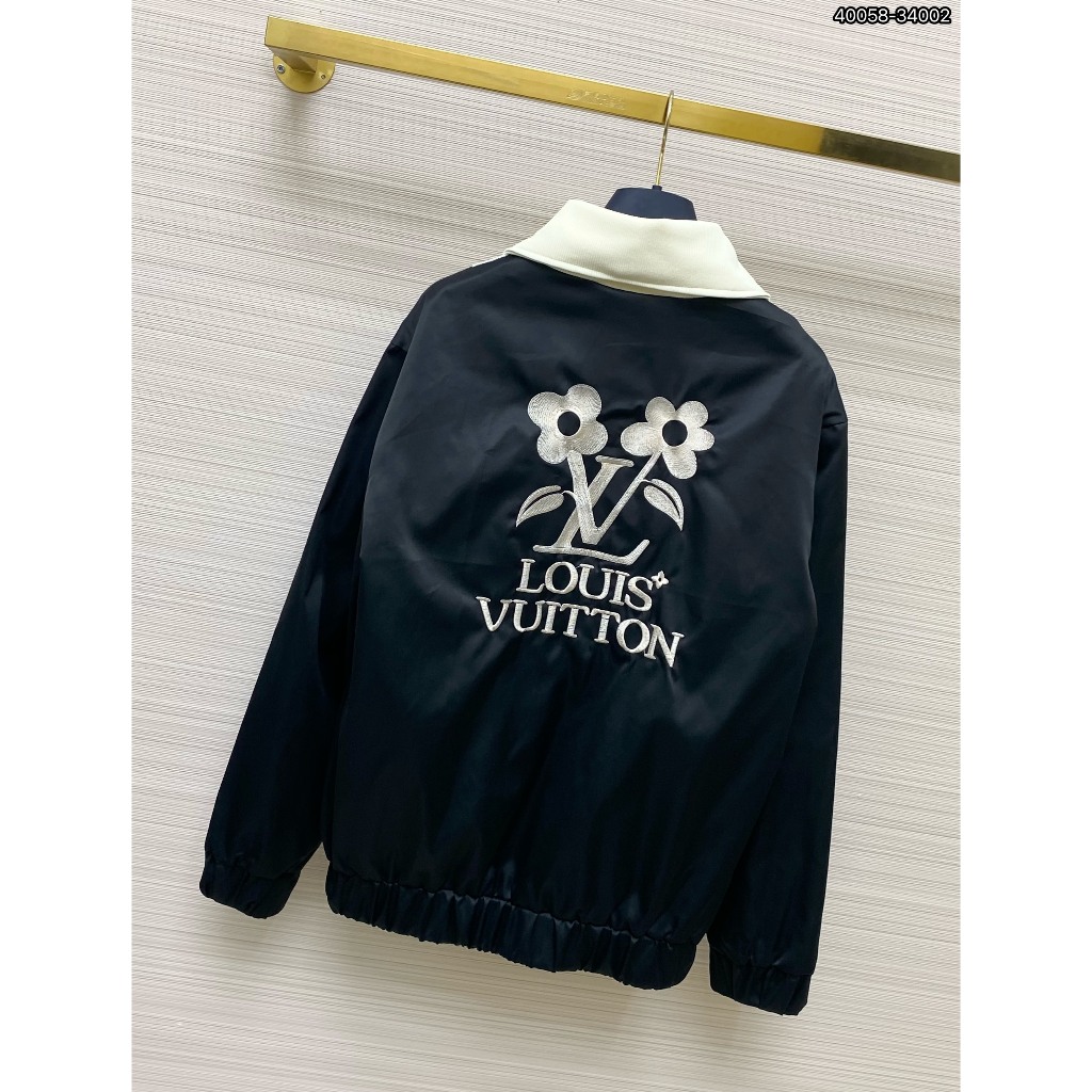Áo Khoác Hoodie Lv Khóa Zip Phối LOGO Thêu Áo Chất Nỉ Cao Cấp - Áo Khoác Nam Nữ Hot Trend Boy Phố Hàn Quốc
