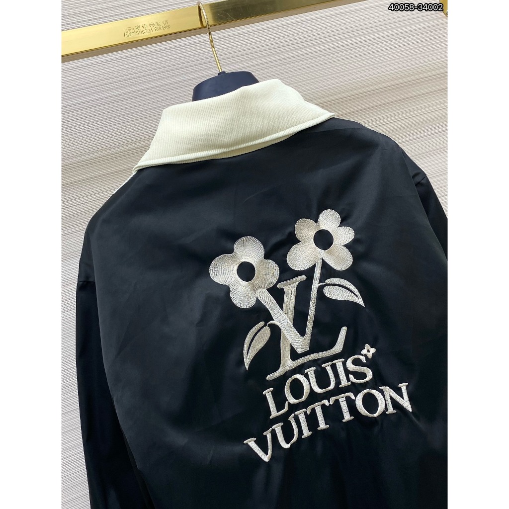 Áo Khoác Hoodie Lv Khóa Zip Phối LOGO Thêu Áo Chất Nỉ Cao Cấp - Áo Khoác Nam Nữ Hot Trend Boy Phố Hàn Quốc