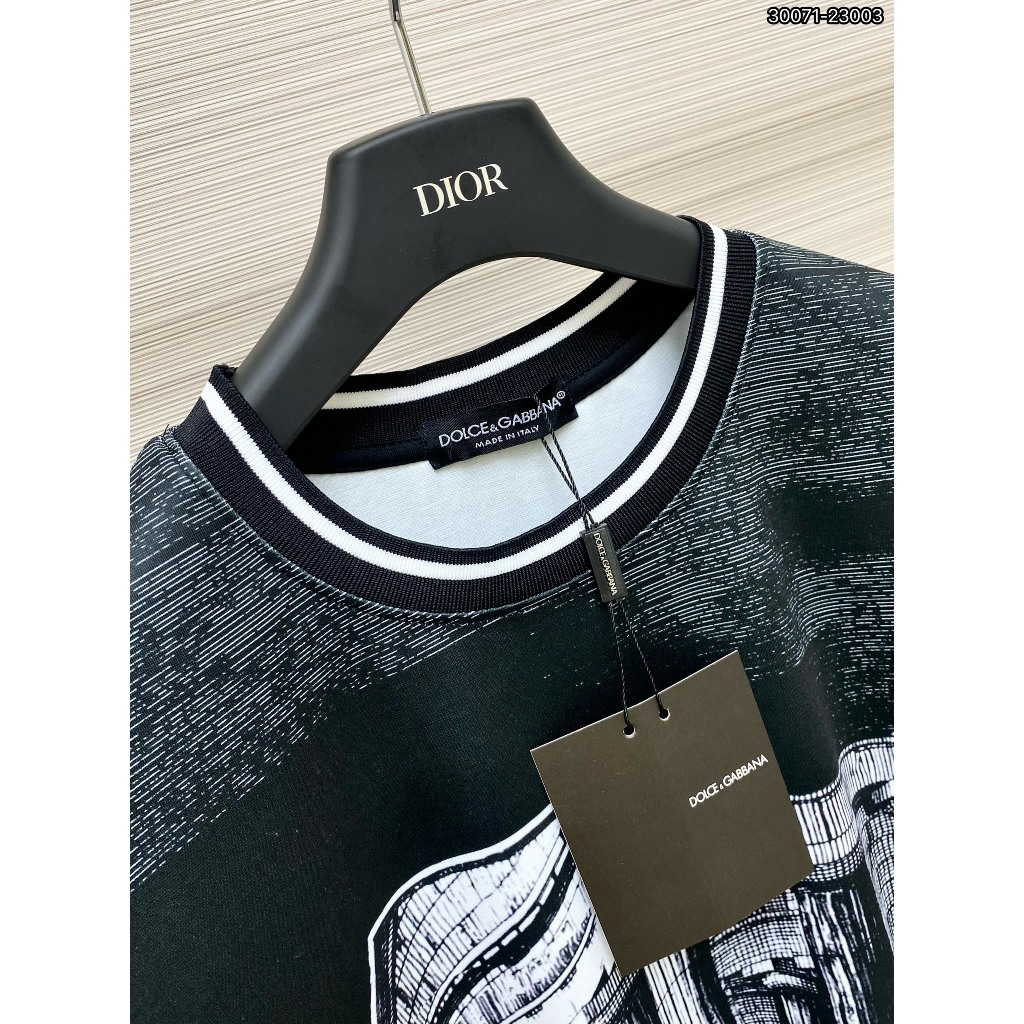 Áo Sweater Dài Tay DG Chất Áo Nỉ, Áo sweater nỉ thu đông nam nữ phối họa tiết đẹp sắc nét cực sang chảnh 2024