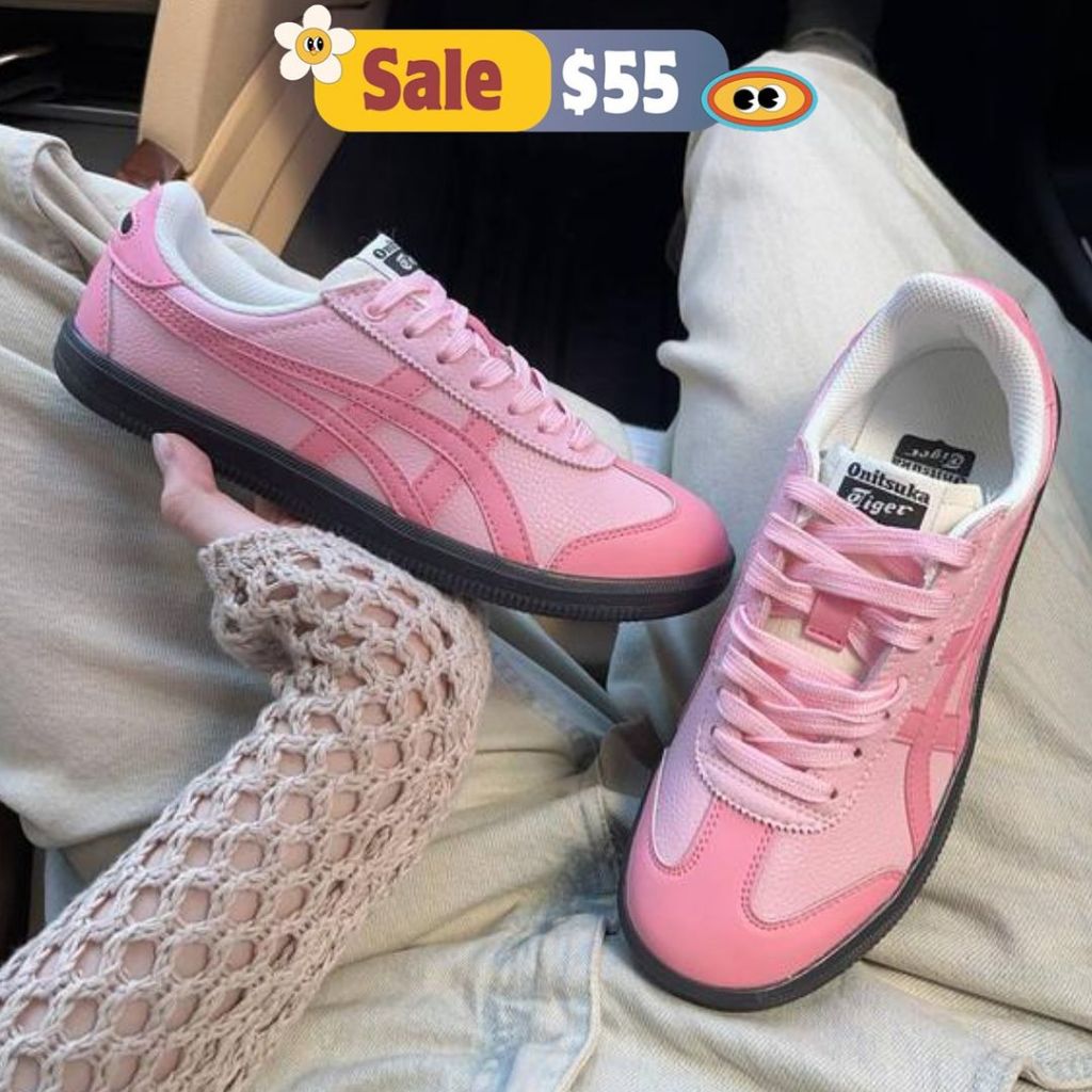 Giày thể thao Onitsuka Tiger Tokuten Custom Pink 2024 full pk