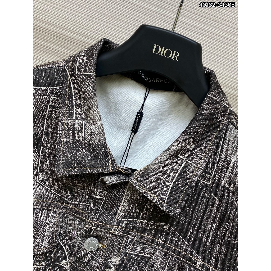 Áo Khoác Bò D S Q 2 vá hàng đẹp cho boy cháy phố, mẫu hottrend phong cách hàn quốc phối họa tiết cực đẹp new