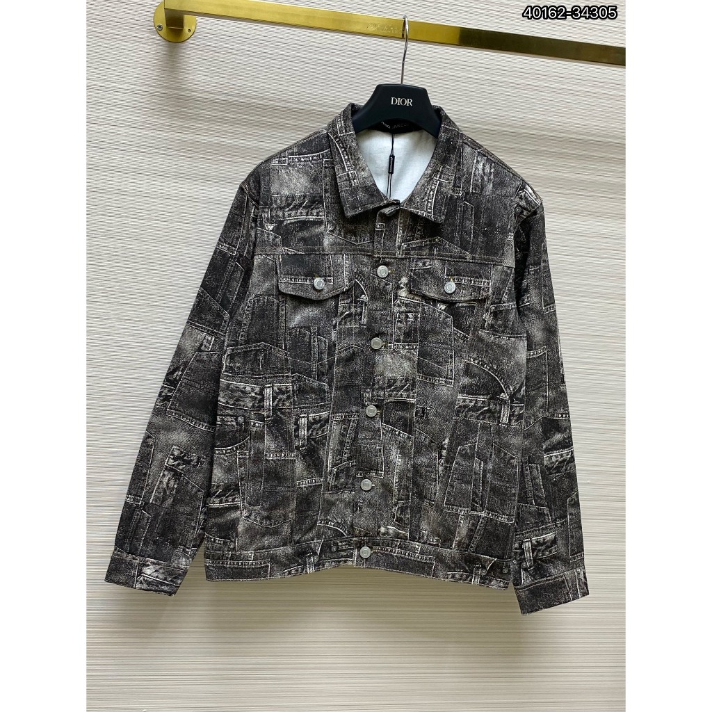 Áo Khoác Bò D S Q 2 vá hàng đẹp cho boy cháy phố, mẫu hottrend phong cách hàn quốc phối họa tiết cực đẹp new