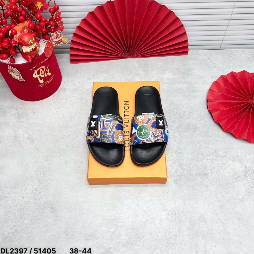 Dép Quai Ngang Da Bò Đế Cao Su NHATLEATHER - NSD-MD3