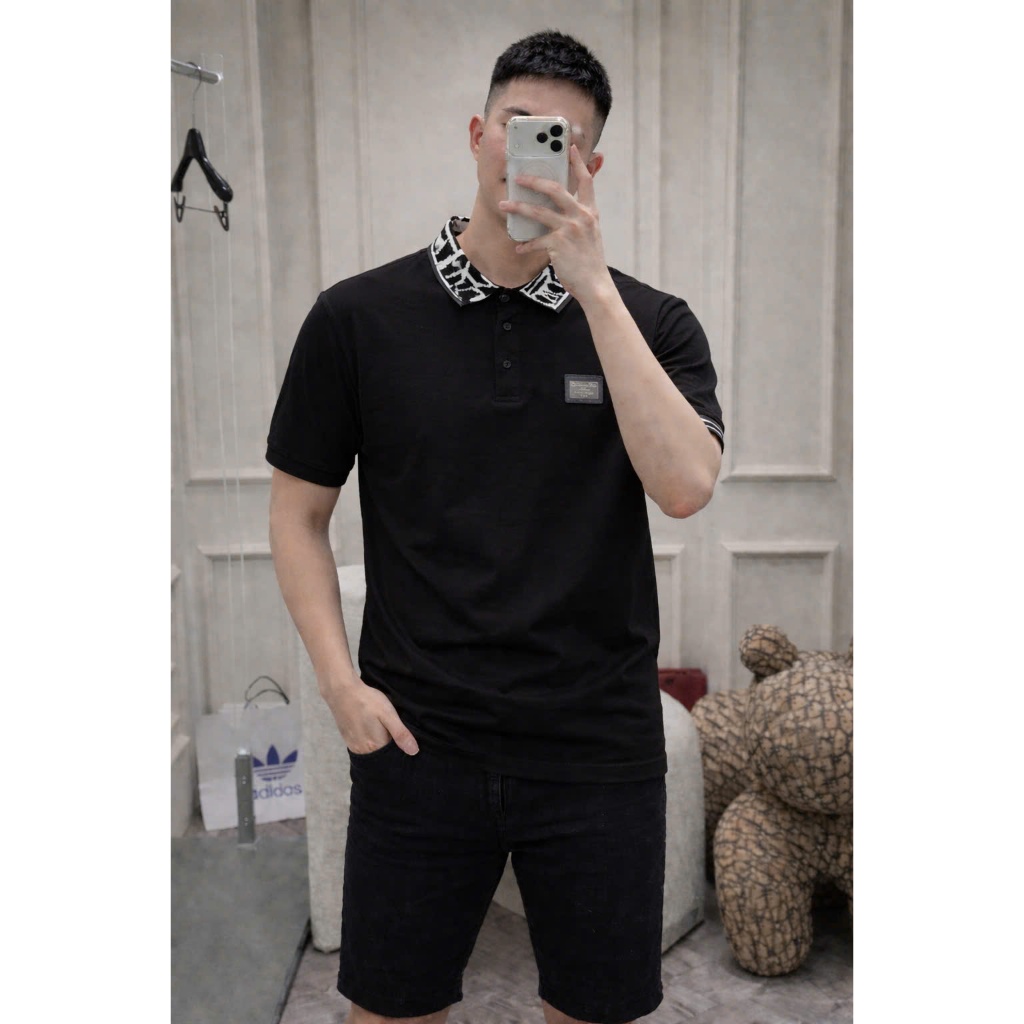 Áo Phông POLO CỖ THÊU Unisex Nam Nữ Yêu Nước Việt Nam Hình Bông Lúa Vải Cotton 2 Chiều Form Rộng Tay Lỡ