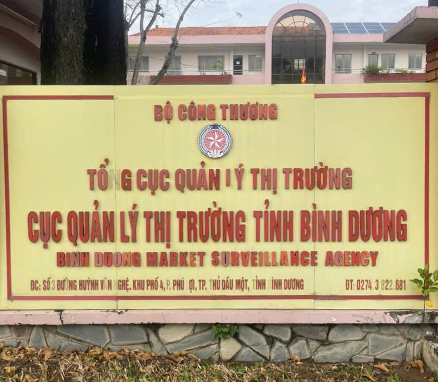 GÓI THẦU SỐ 12 - TỔNG CỤC QUẢN LÝ THỊ TRƯỜNG TỈNH BÌNH DƯƠNG