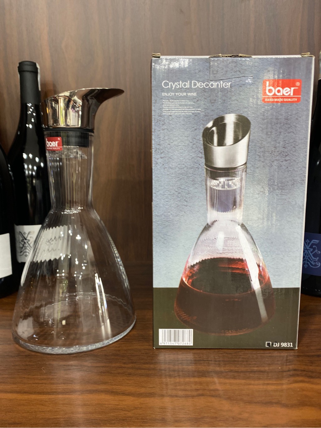 Bình thuỷ decanter kẻ 9831 1l
