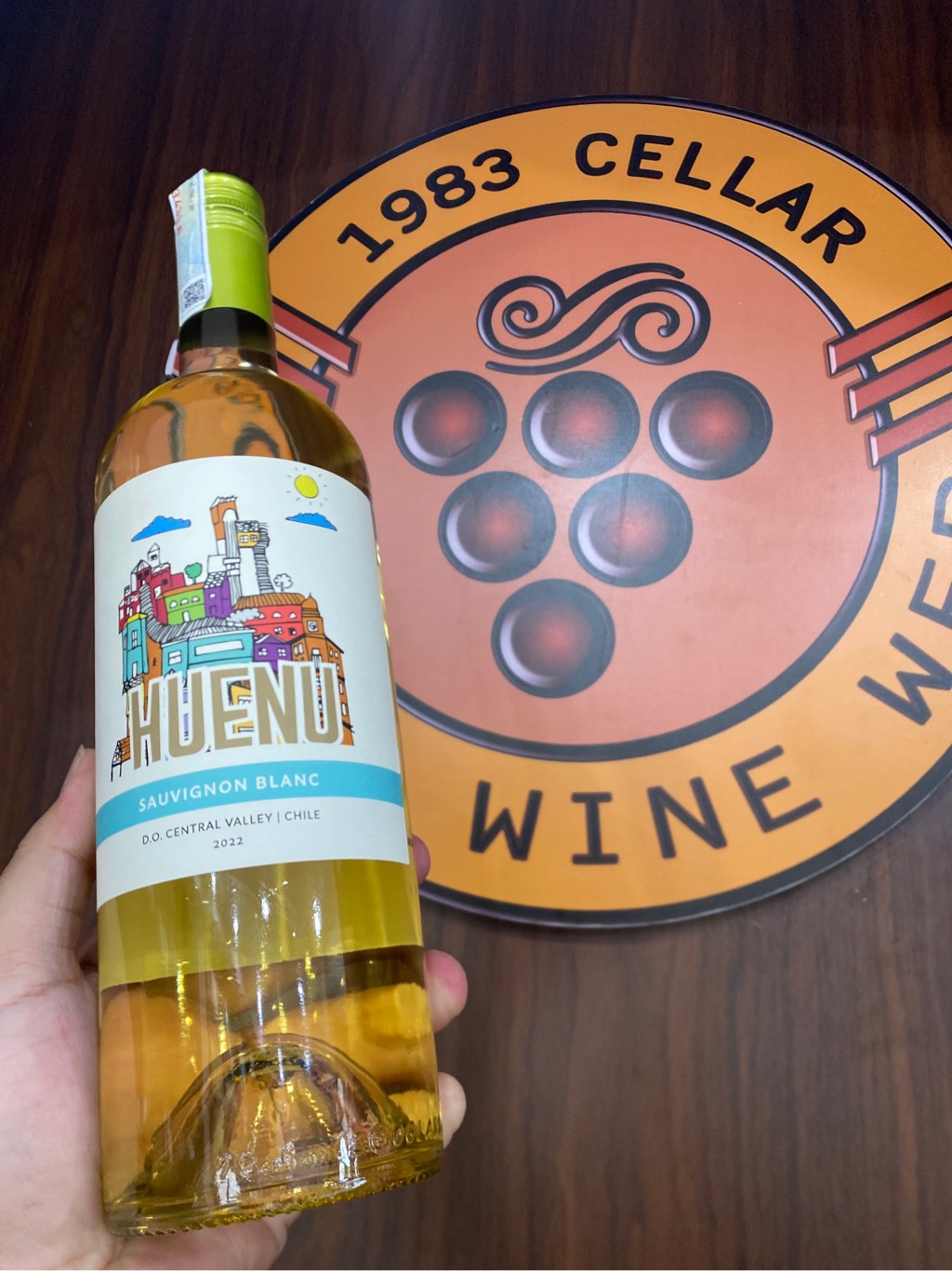 Rượu vang trắng HUENU Sauvignon Blanc 2022