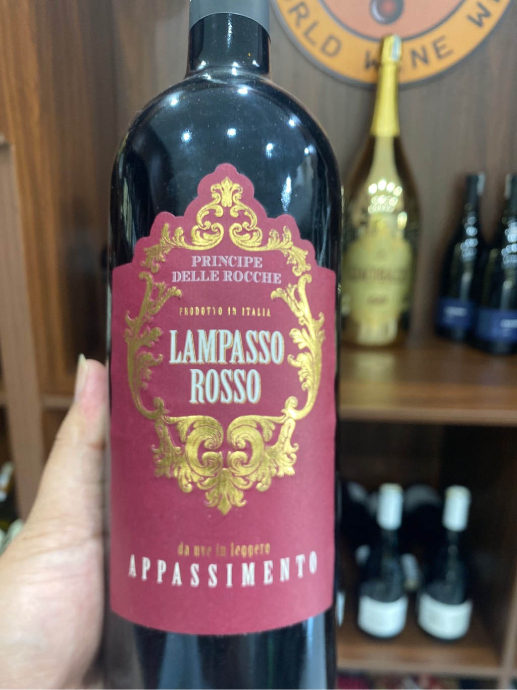 Vang Đỏ Ý LAMPASSO ROSSO (Đỏ)