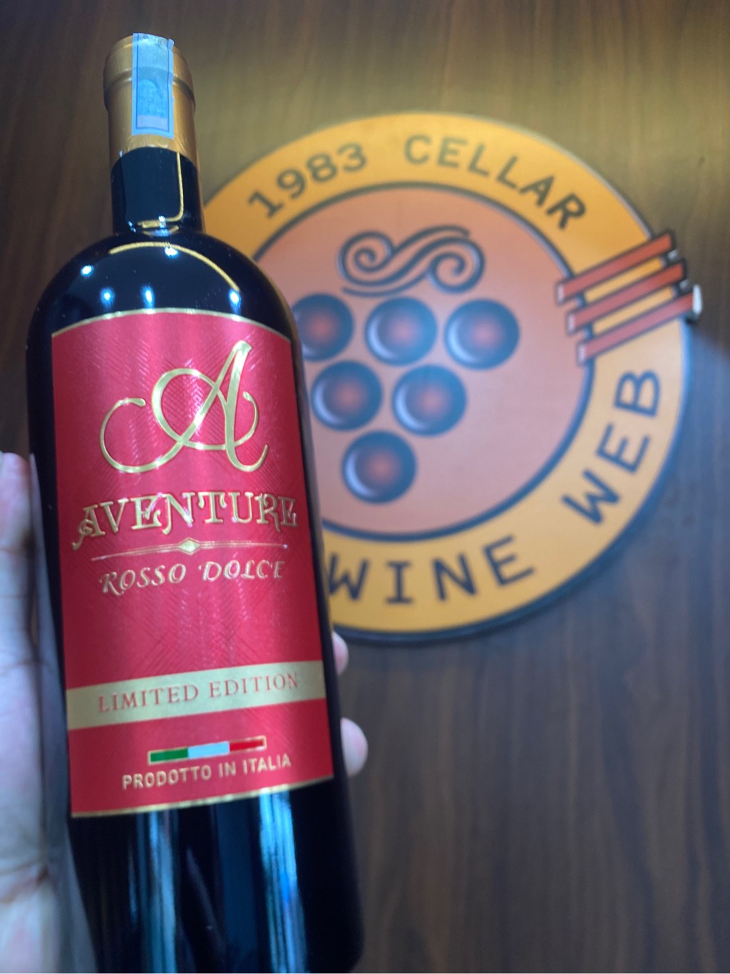 Vang đỏ Ý Aventure Limited 13,5%