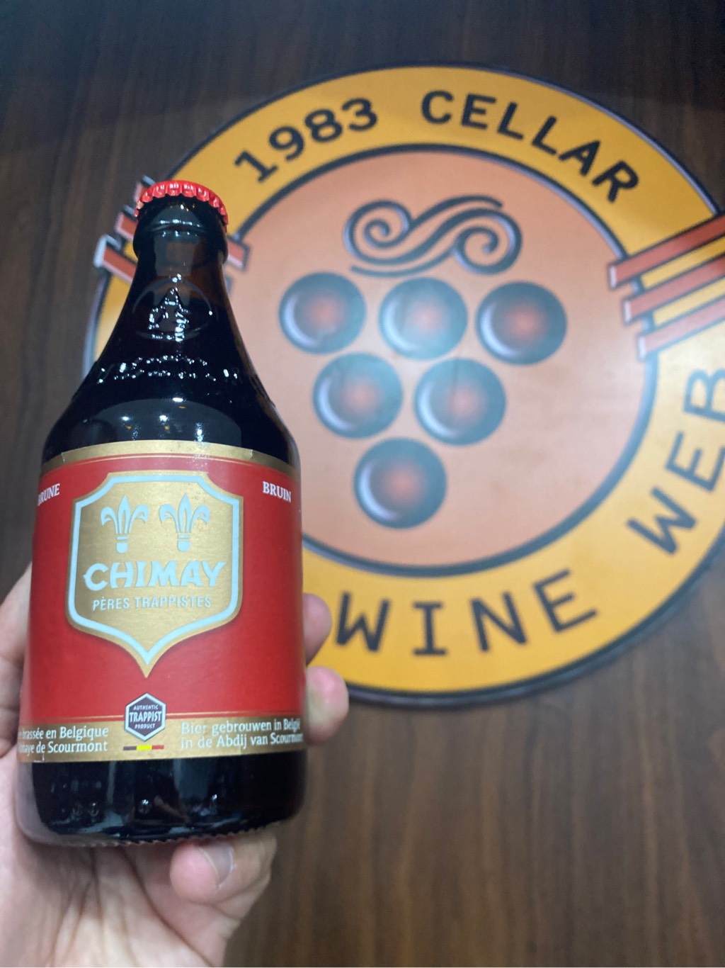 Bia chai Chimay đỏ 330ml