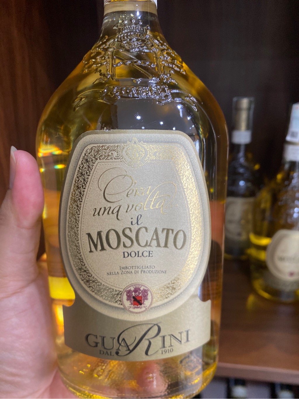 Rượu Vang Sủi bọt Moscato Ý Guarini 5.5%