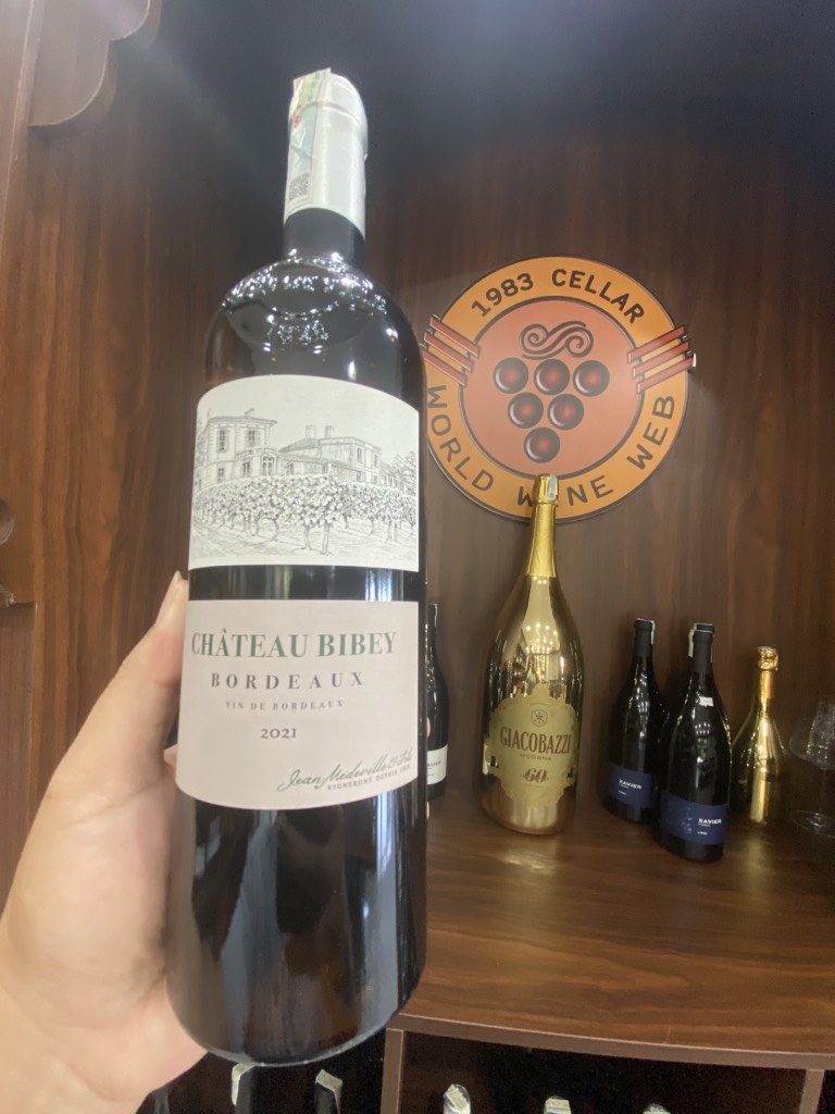 Vang Trắng Pháp BIBEY Vin De Bordeaux BLANC 2021 13%