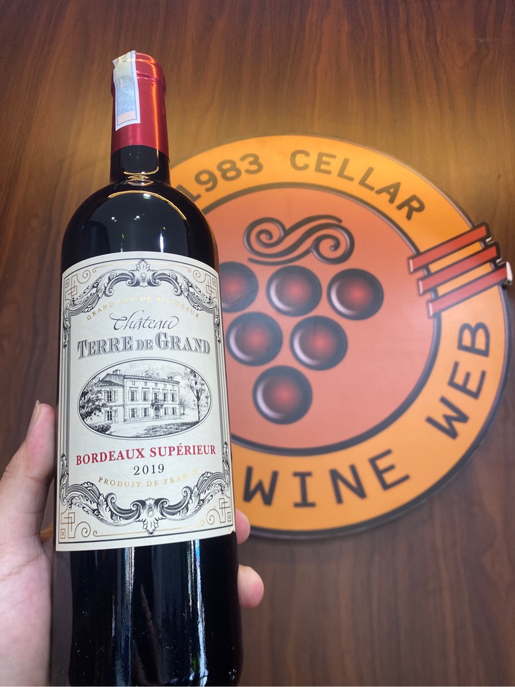 Vang đỏ Pháp Chateau Terre De Grand 2019