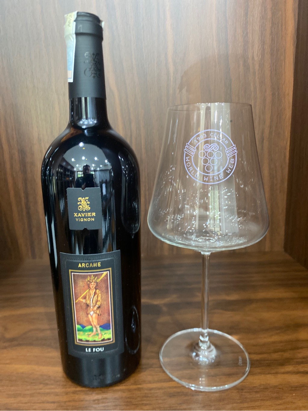 Vang đỏ Pháp Arcane Le FOU NV