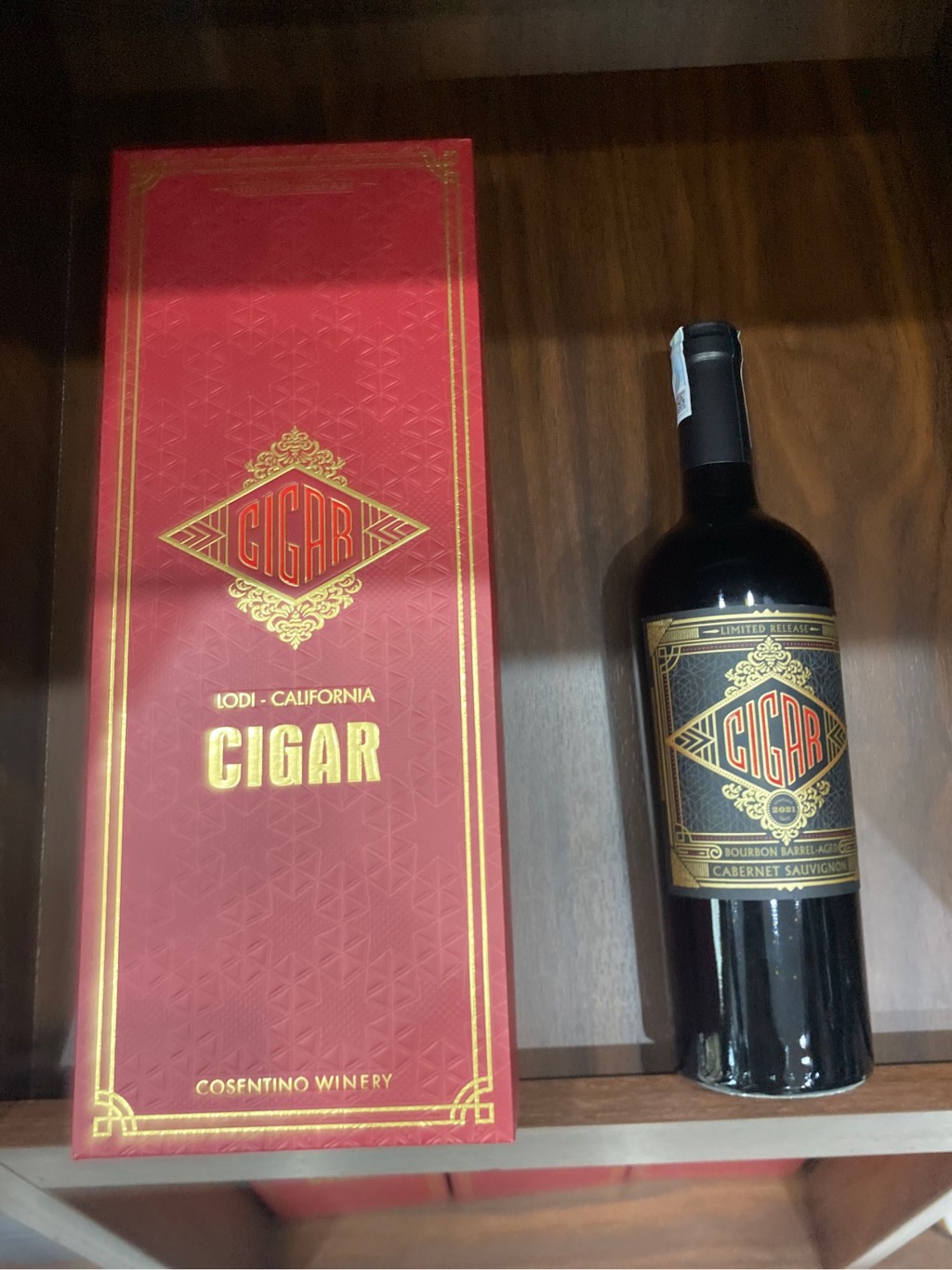 Hộp rượu vang Cigar