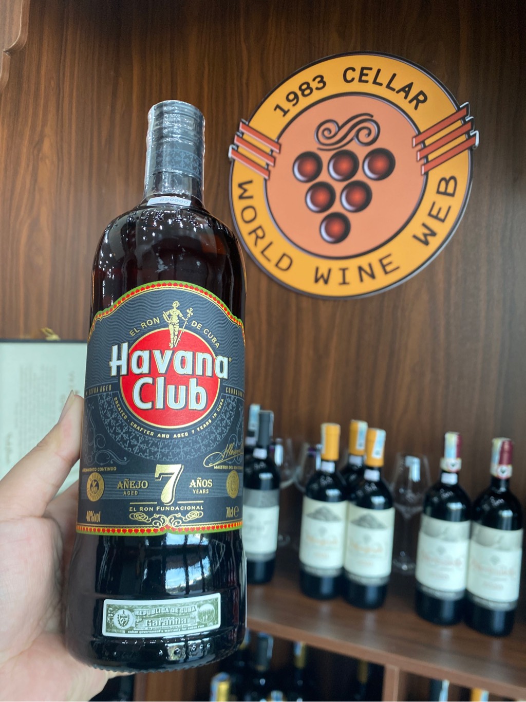 Rượu Rum Cuba Havana Club 7 40%