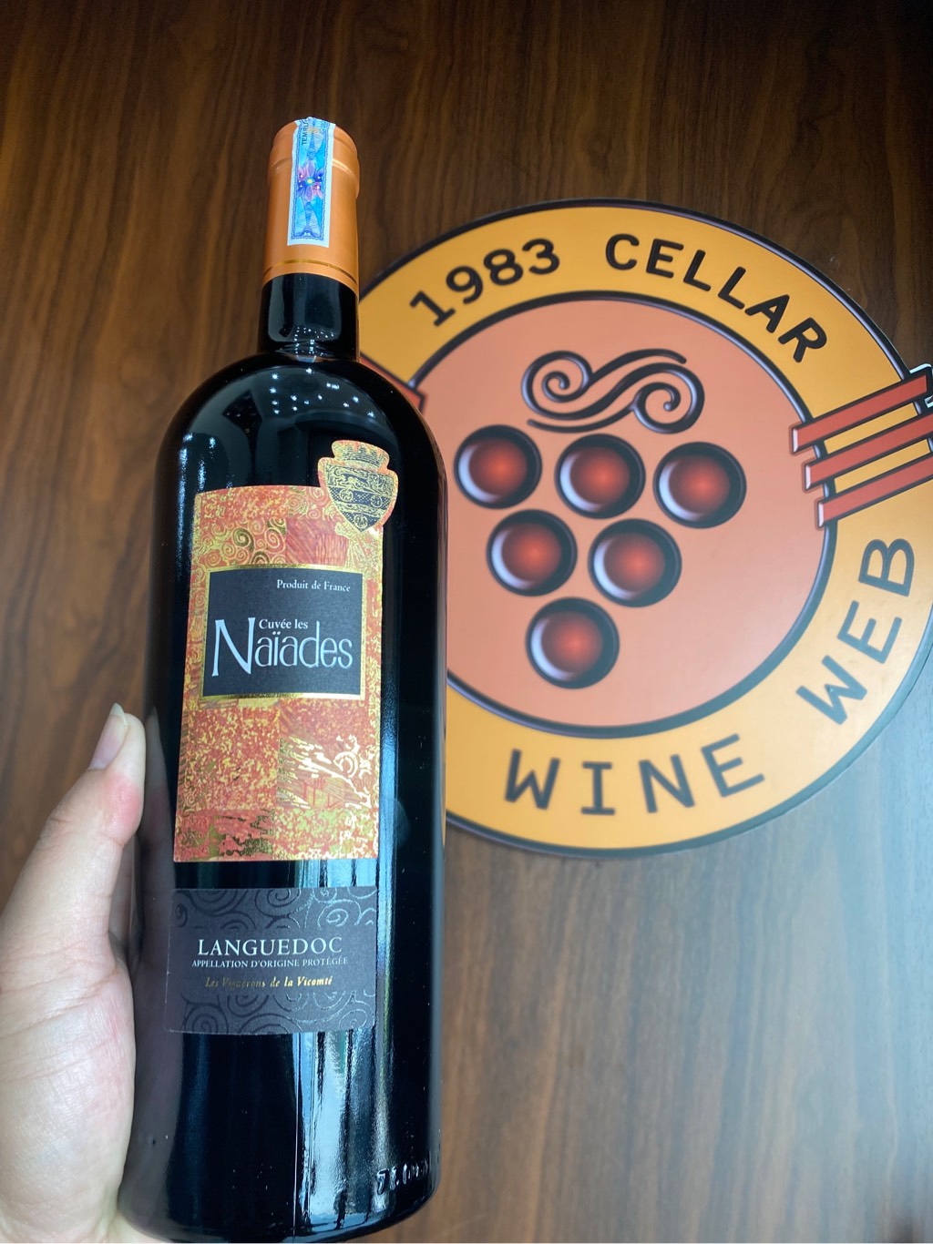 Vang đỏ Pháp Naiades Languedoc 2020