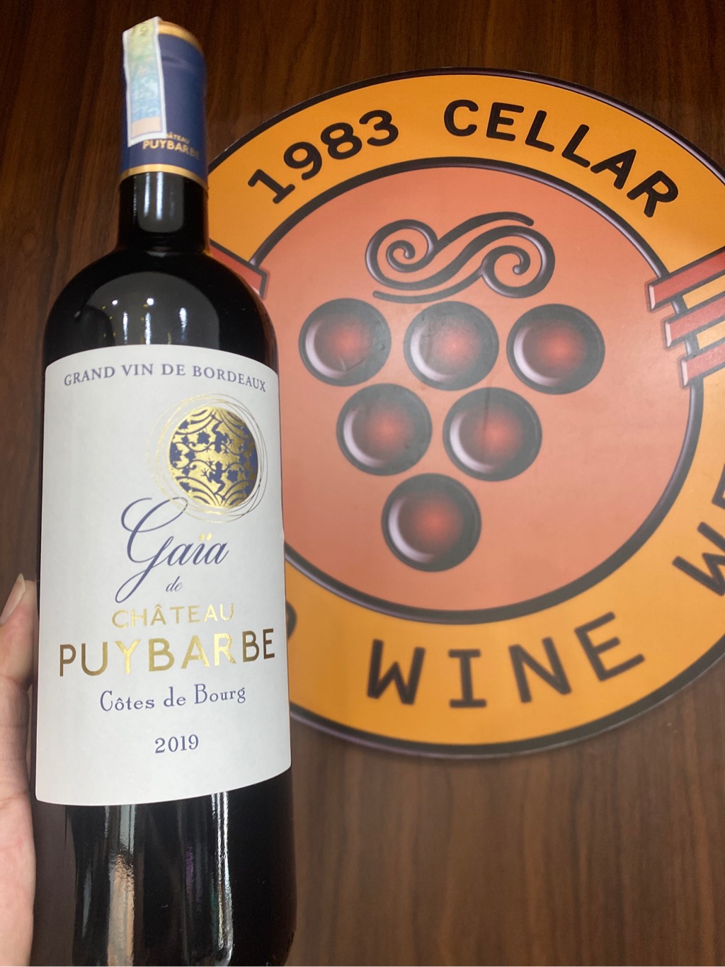 Vang đỏ Pháp GAIA de Chateau Puybarbe 2019