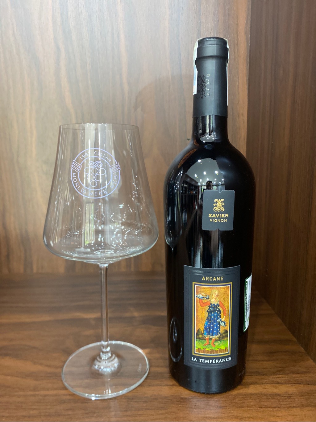 Vang đỏ Pháp Arcane La TEMPERANCE Bio