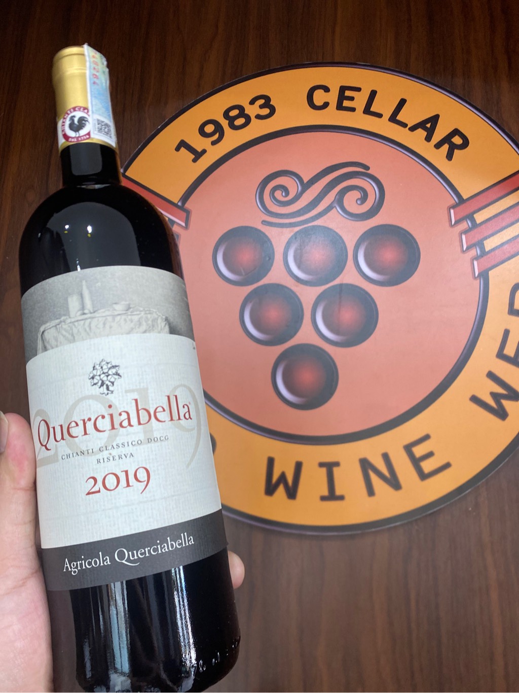 Vang đỏ Ý Querciabrlla Chianti Classico Riserva DOCG 2019