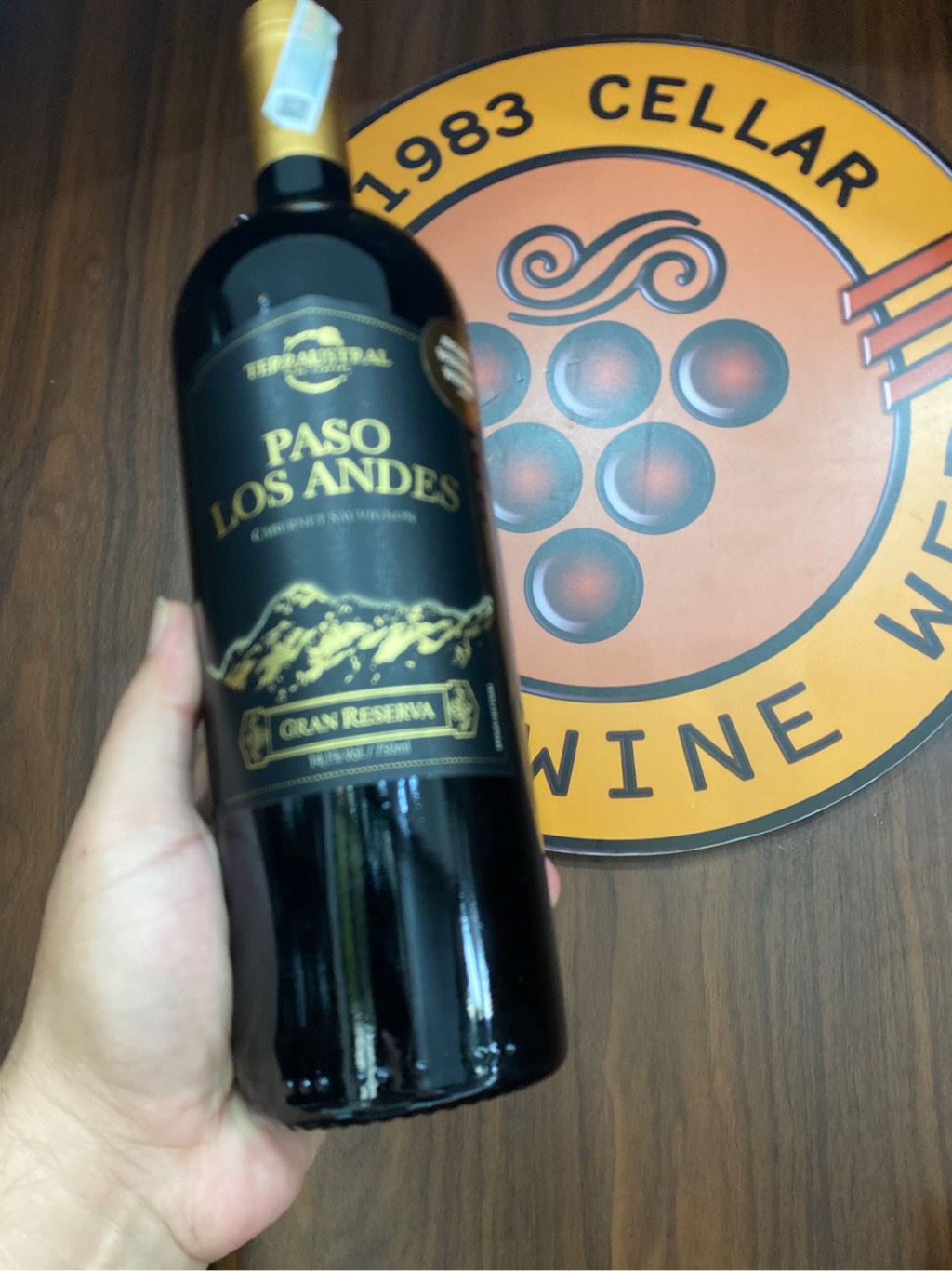 Rượu vang đỏ PASO LOS ANDES Cabernet Sauvignon 2019 Grand Reserva