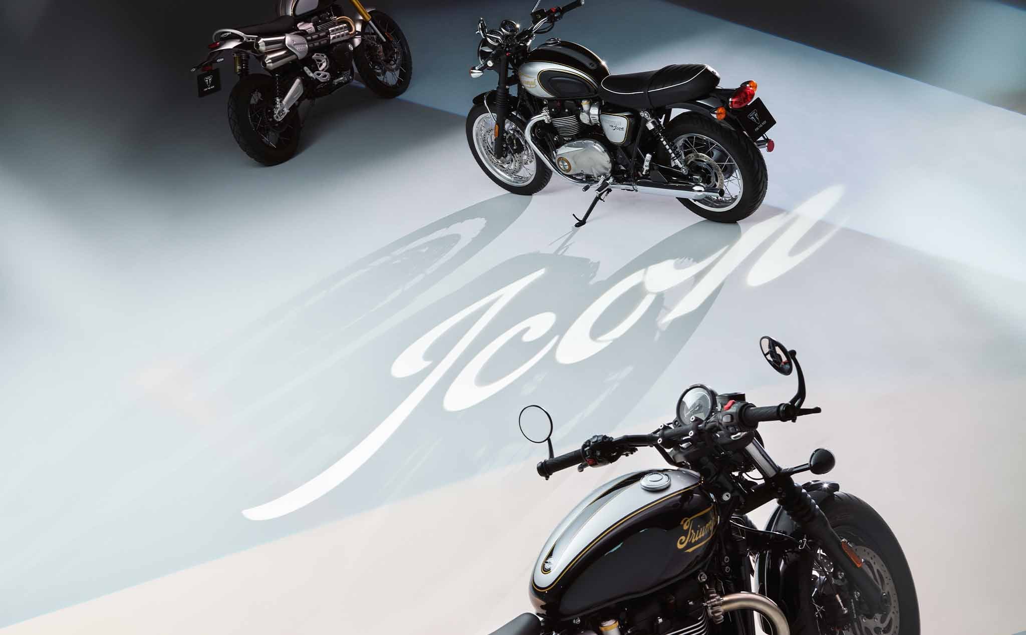 Triumph ra mắt bộ sưu tập Icon, lấy logo từ năm 1907