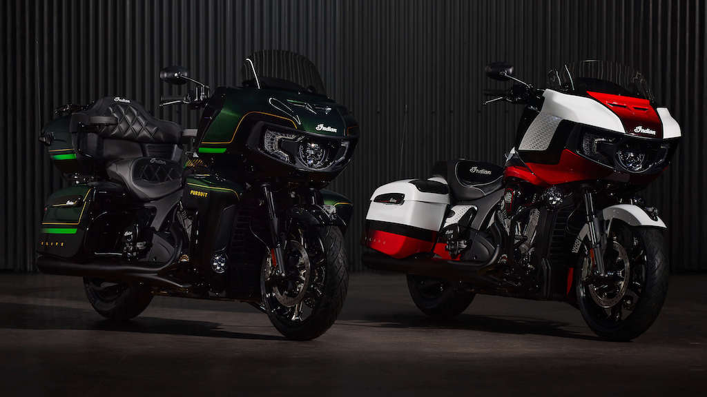 Cạnh tranh Harley-Davidson Street Glide CVO và Ultra, Indian đáp trả bằng cặp đôi Challenger Elite và Pursuit Elite 2025