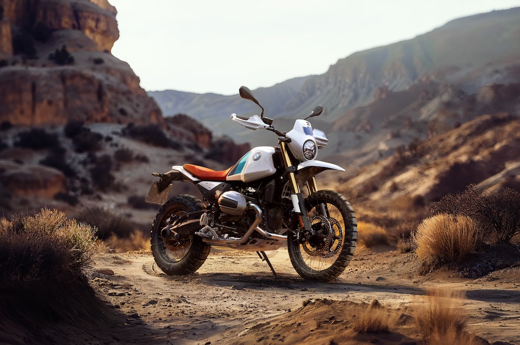R 12 nineT vừa về Việt Nam, BMW đã tung ra bản scrambler R 12 G/S cực