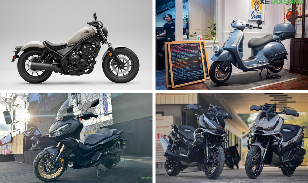 Nhìn lại những mẫu mô tô phân khối lớn từ 175-500cc trình làng thị trường Việt trong năm 2025