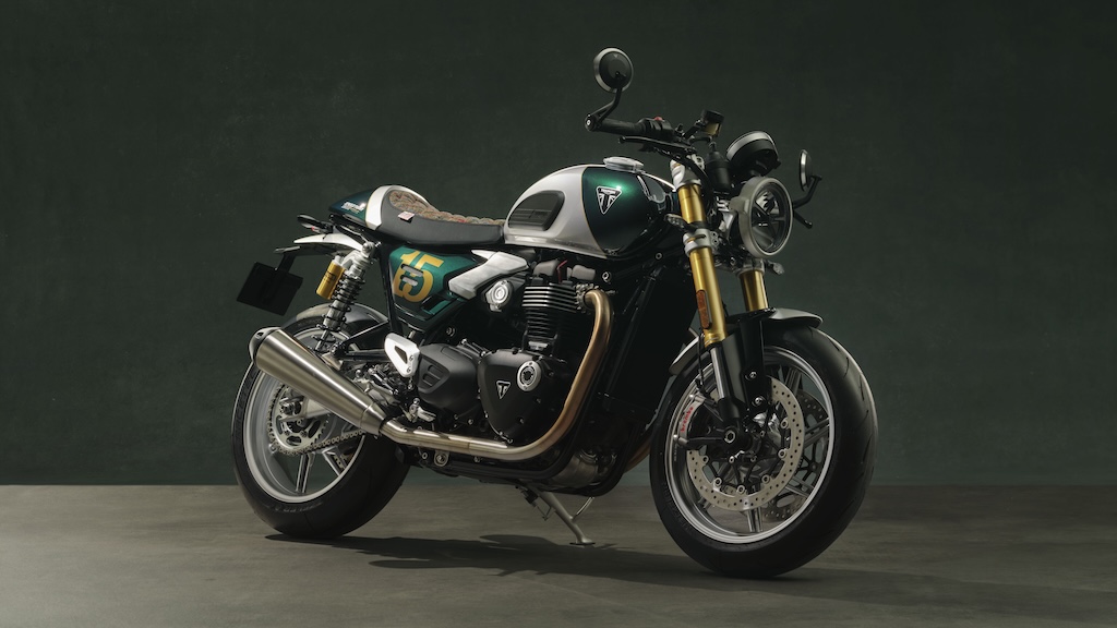 Triumph Speed Twin 1200 Cafe Racer chỉ có 800 chiếc trên toàn thế giới, nhưng chỉ duy nhất 1 người may mắn mua được bản đặc biệt này