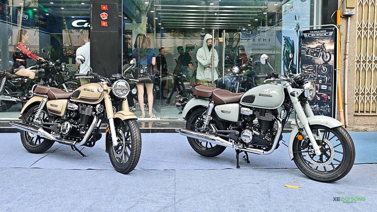 Honda CB350C 2026 chính thức ra mắt tại Việt Nam với giá từ 185 triệu đồng