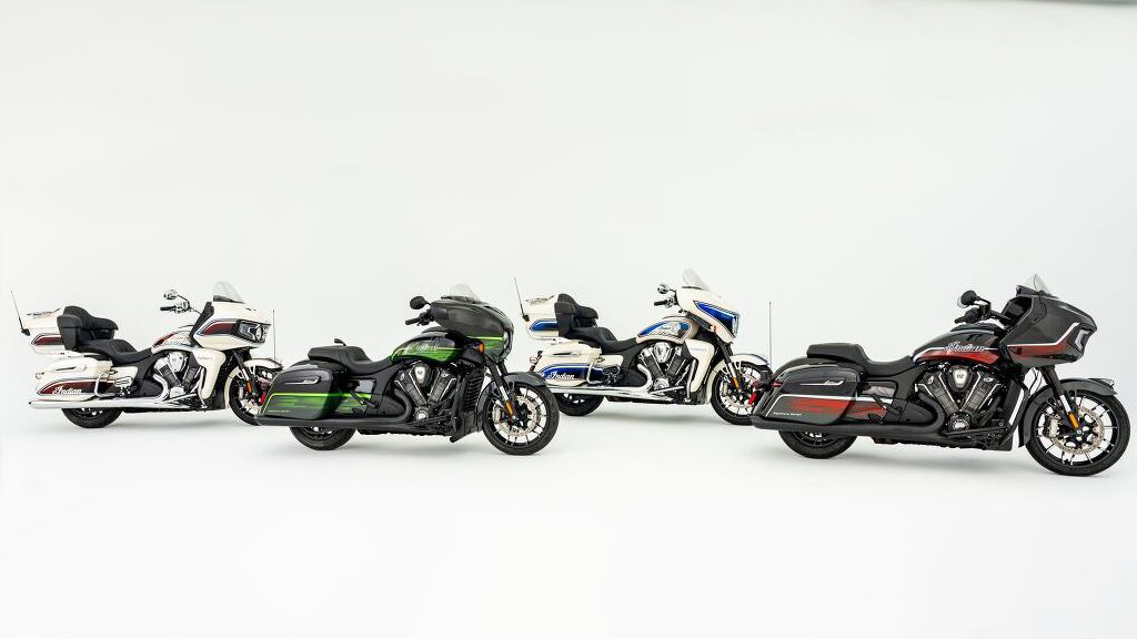 Thách thức Harley-Davidson CVO, Indian trình làng Signature Series với loạt touring sơn thủ công cực độc