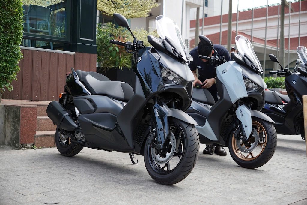 Tay ga phân khối lớn Yamaha XMAX 300 2025 ra mắt Việt Nam, giá 140 triệu đồng