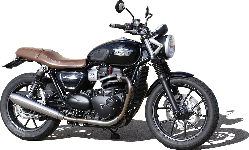 Bộ gác chân Baby Face cho Triumph street Twin/Street Cup, Street Scrambler, T100, T120 - 656KG