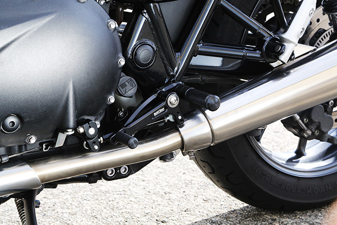 Bộ gác chân Baby Face cho Triumph street Twin/Street Cup, Street Scrambler, T100, T120 - 656KG