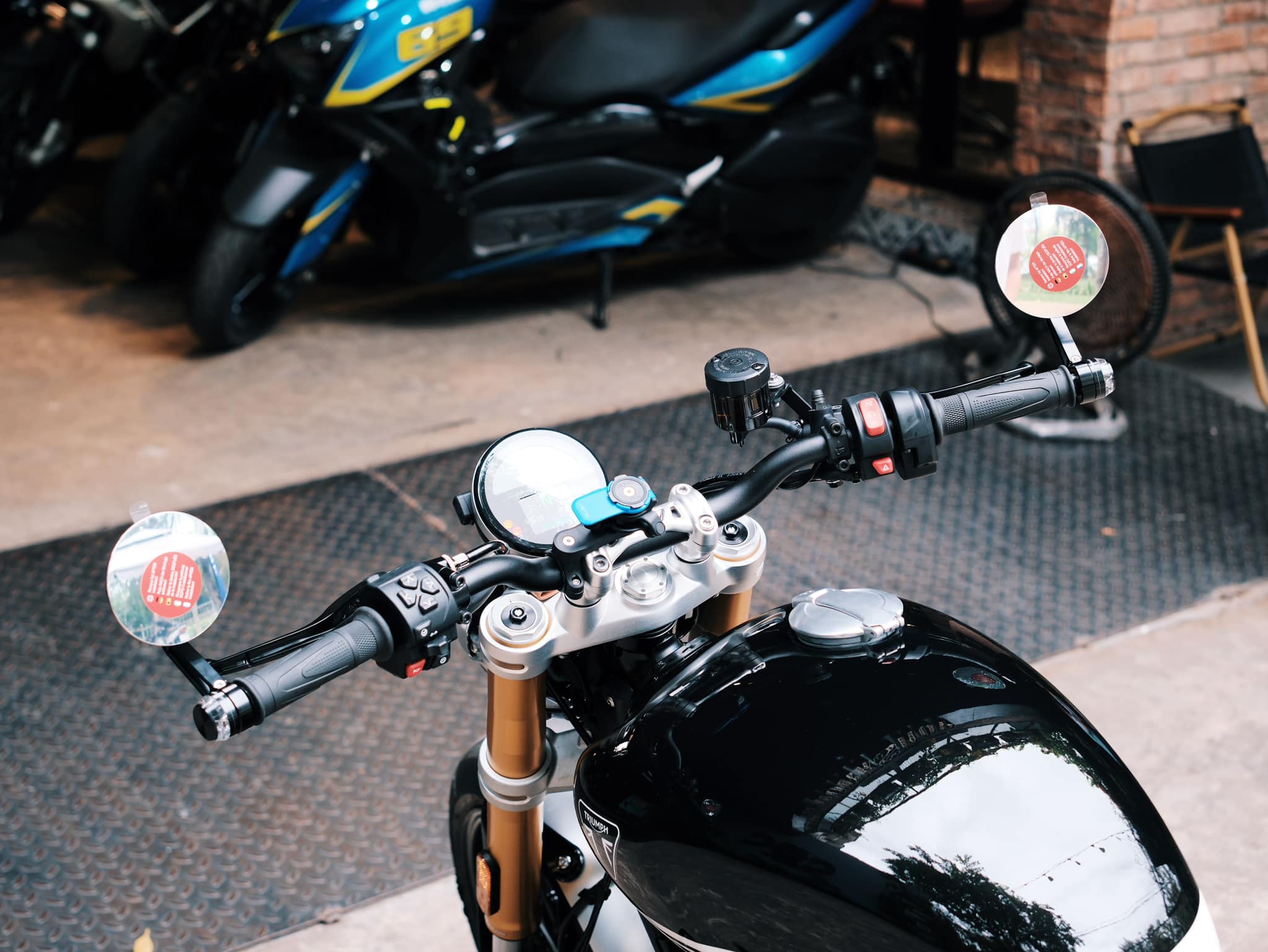 Cặp gương gù Motogadget mo.view cafe - 527