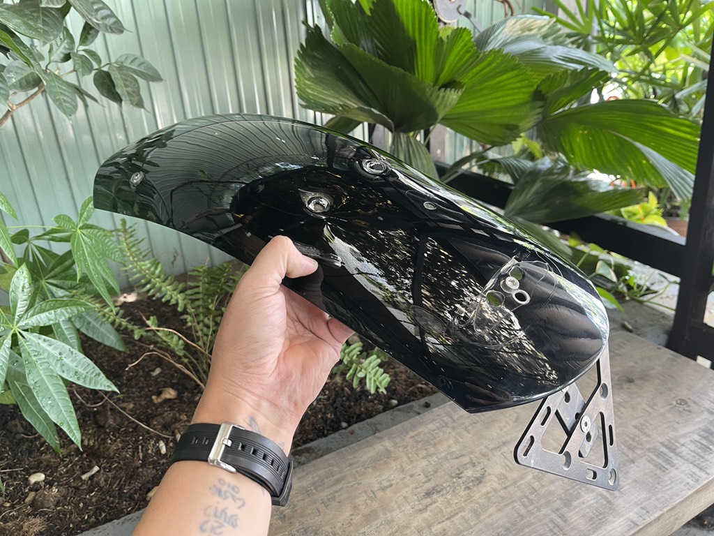 Vè nhôm rút gọn TRIUMPH SCRAMBLER 900 - Tình trạng 70%