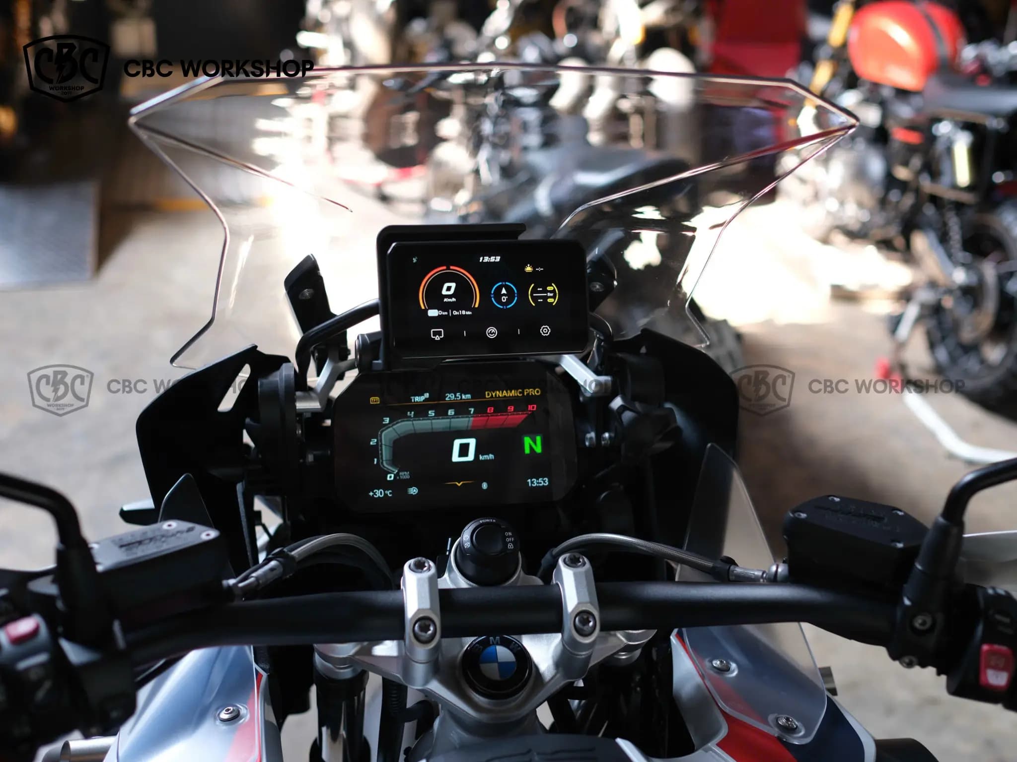 Màn hình chigee 5 Bmw Gs/Gsa - 617 KG