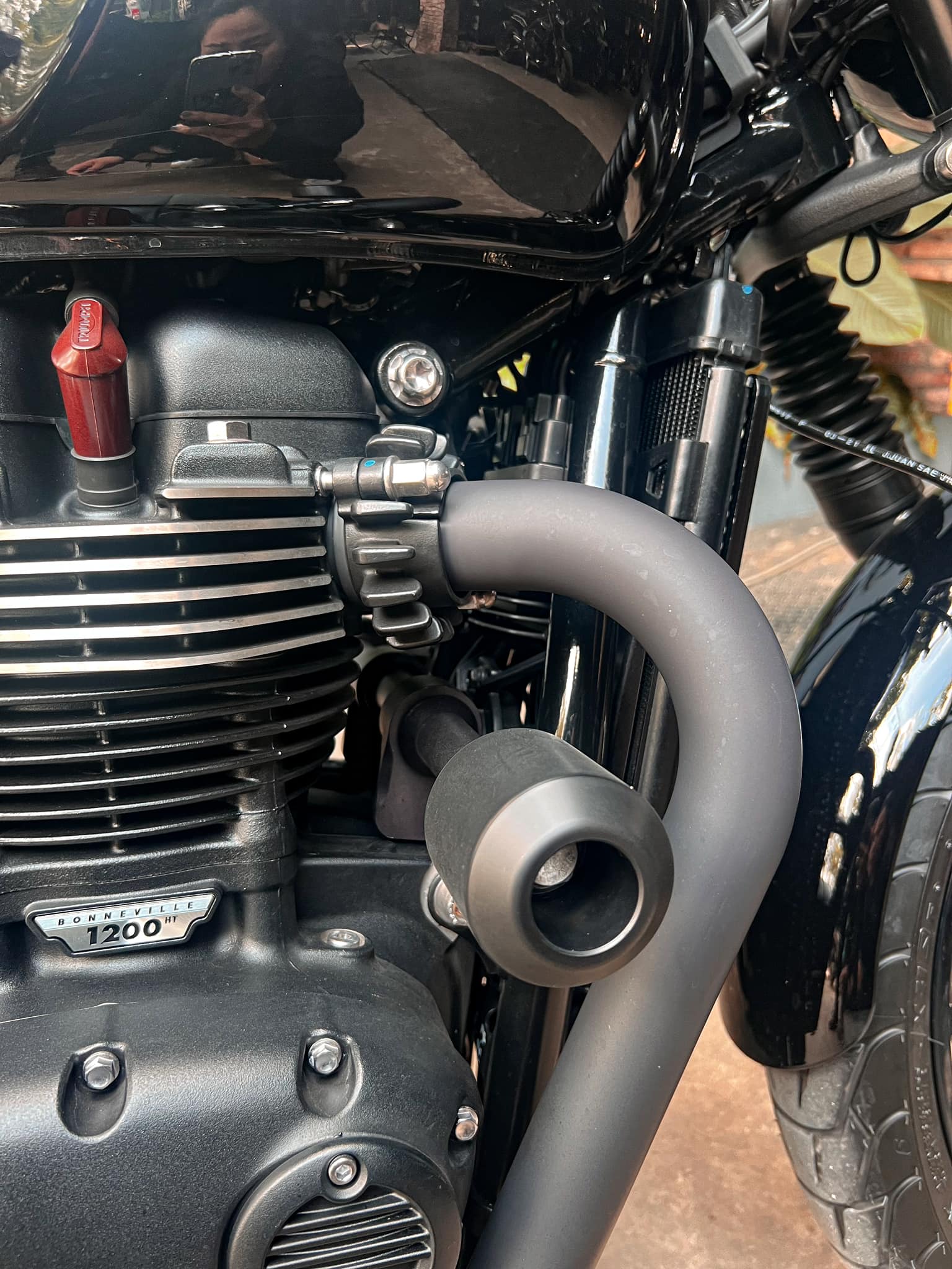 Pô Zard Full system racing ceramic Triumph T100 T120 - Black - 540