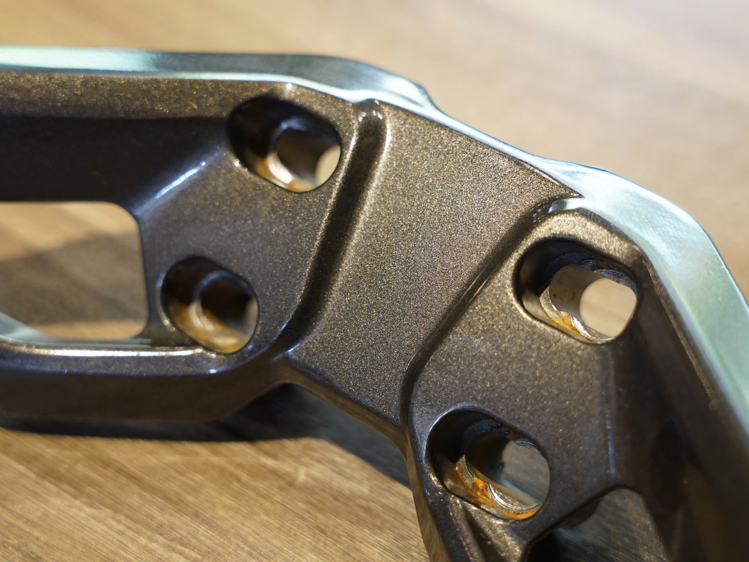 Ghi đong Yamaha X-Max300 Xám đen + nắp chụp nhựa dưới ghi đong - 177