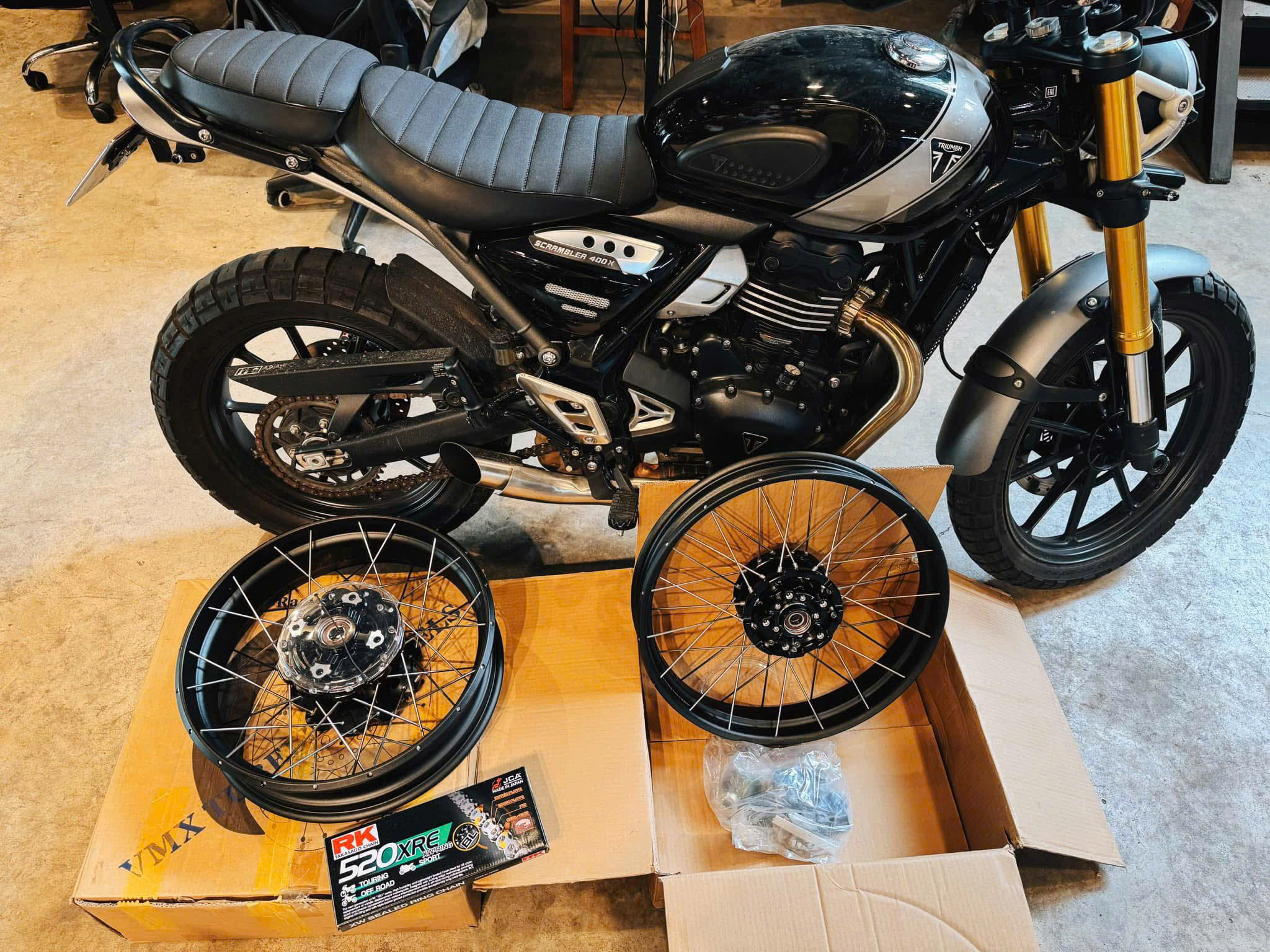 Cặp Mâm vmx cho Triumph scrambler 400x - 267