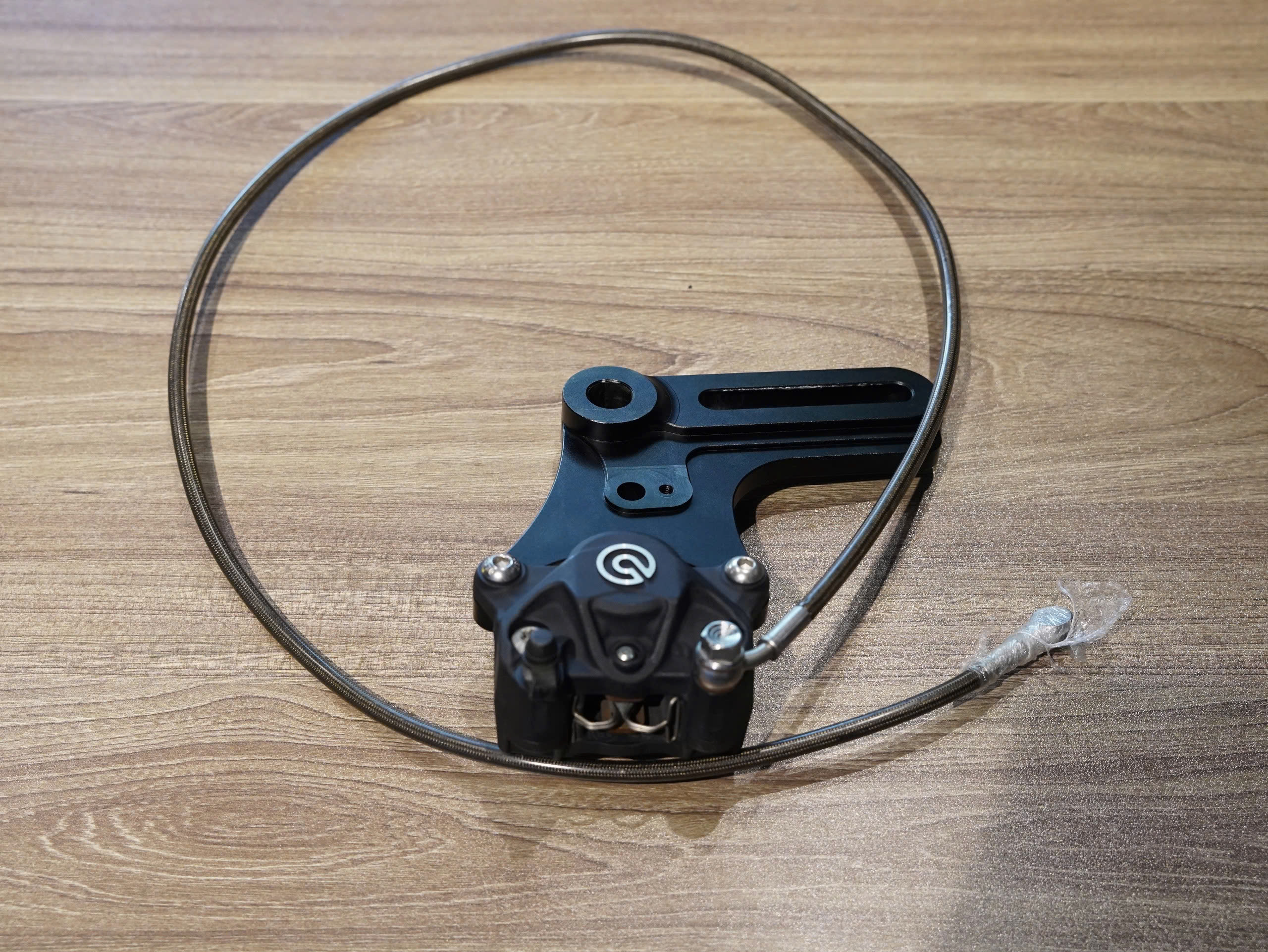 Bộ pát heo sau + heo Brembo + dây dầu Triumph Scrambler 400X - 258