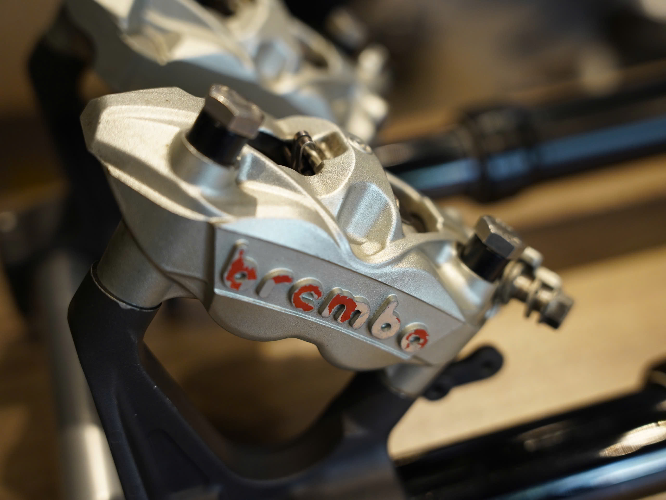 Combo Phuộc trước + chảng ba trên dưới + cặp heo brembo - 349
