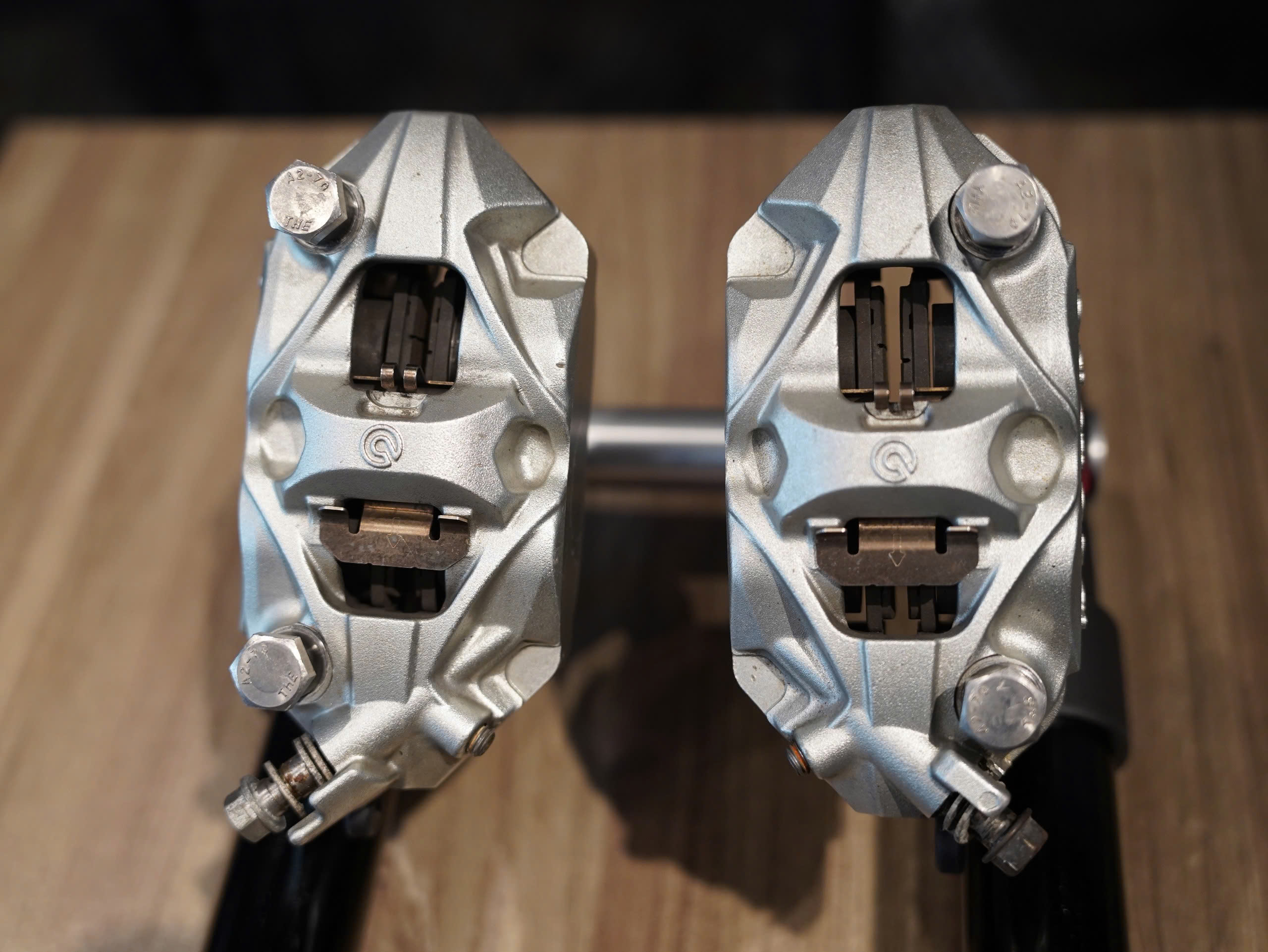 Combo Phuộc trước + chảng ba trên dưới + cặp heo brembo - 349